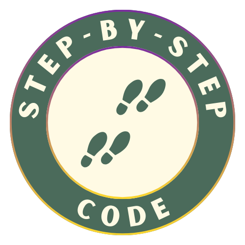 step-by-step-code